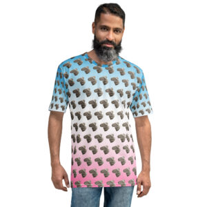 Capybara T-shirt - Colourful high quality pattern tee for him