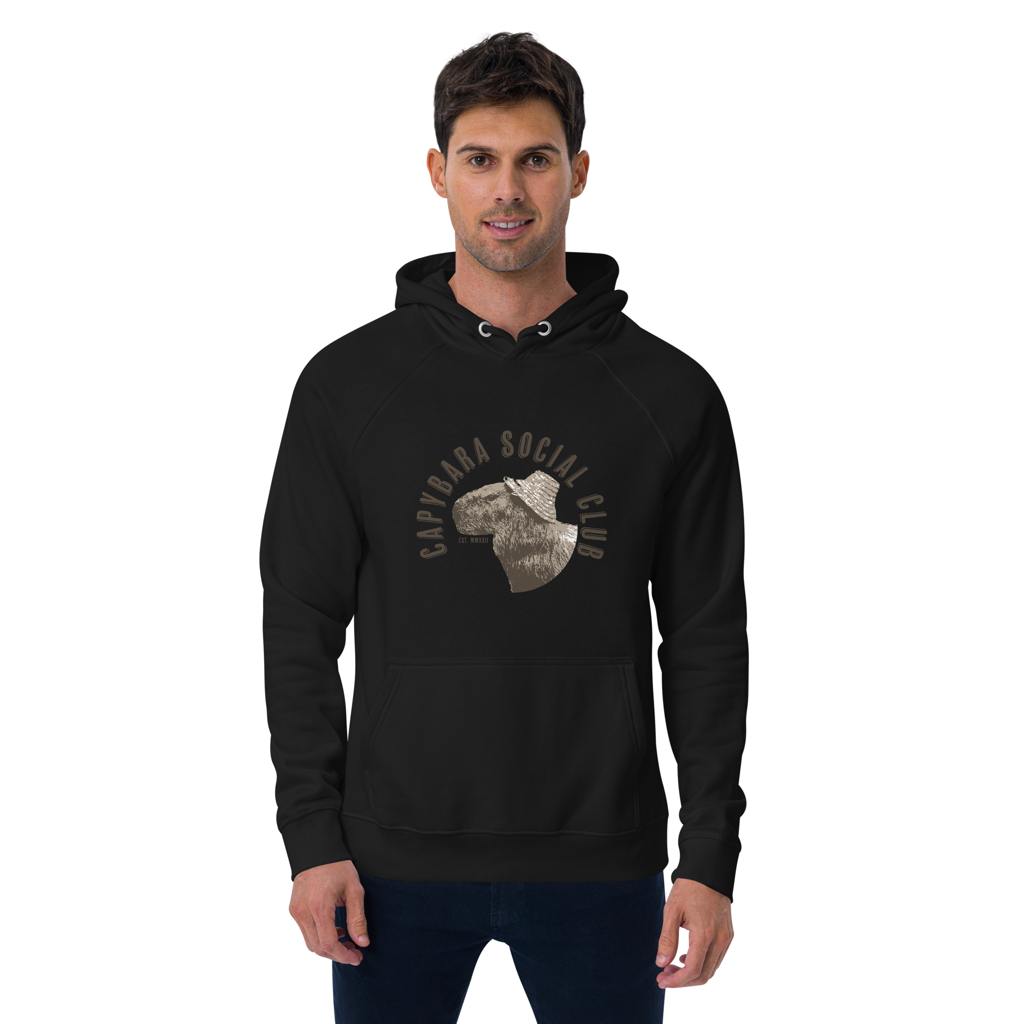 Capybara Hoodie – CSC front - Animal Social Club